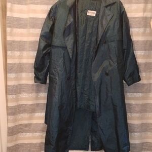 Essentials Deep GreenTrench Coat